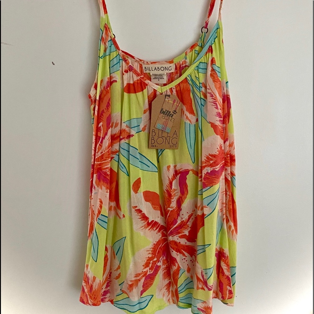 Billabong tank top. Size medium